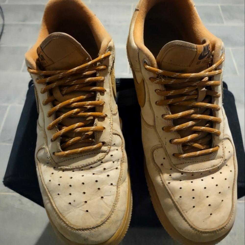 Nike Air Force 1s Wheat